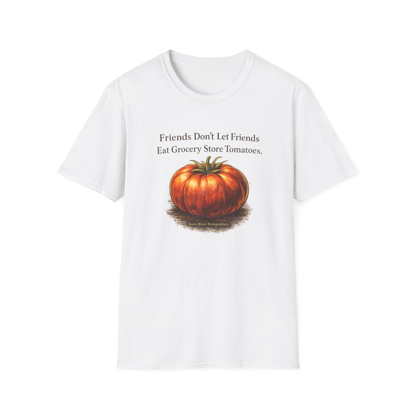 Friends Don’t Let Friends Eat Grocery Store Tomatoes | Tomato Lover Tee