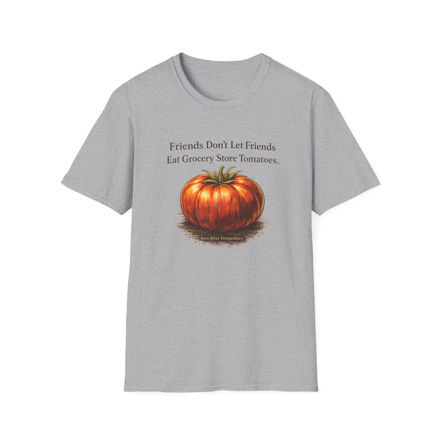 Friends Don’t Let Friends Eat Grocery Store Tomatoes | Tomato Lover Tee