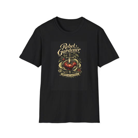 Rebel Gardener Cotton Tee — Grown Not Controlled