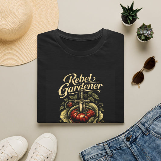 Rebel Gardener Cotton Tee — Grown Not Controlled